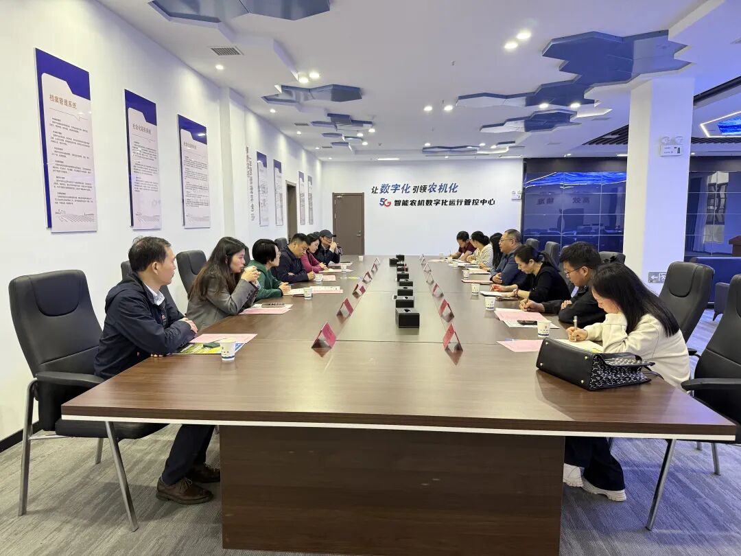 江西省农业机械化协会开展校企合作参观洽谈活动